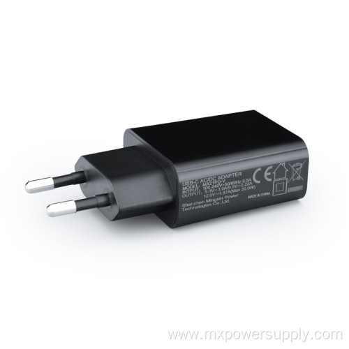 21W PPS fast charger with CE RoHS KC